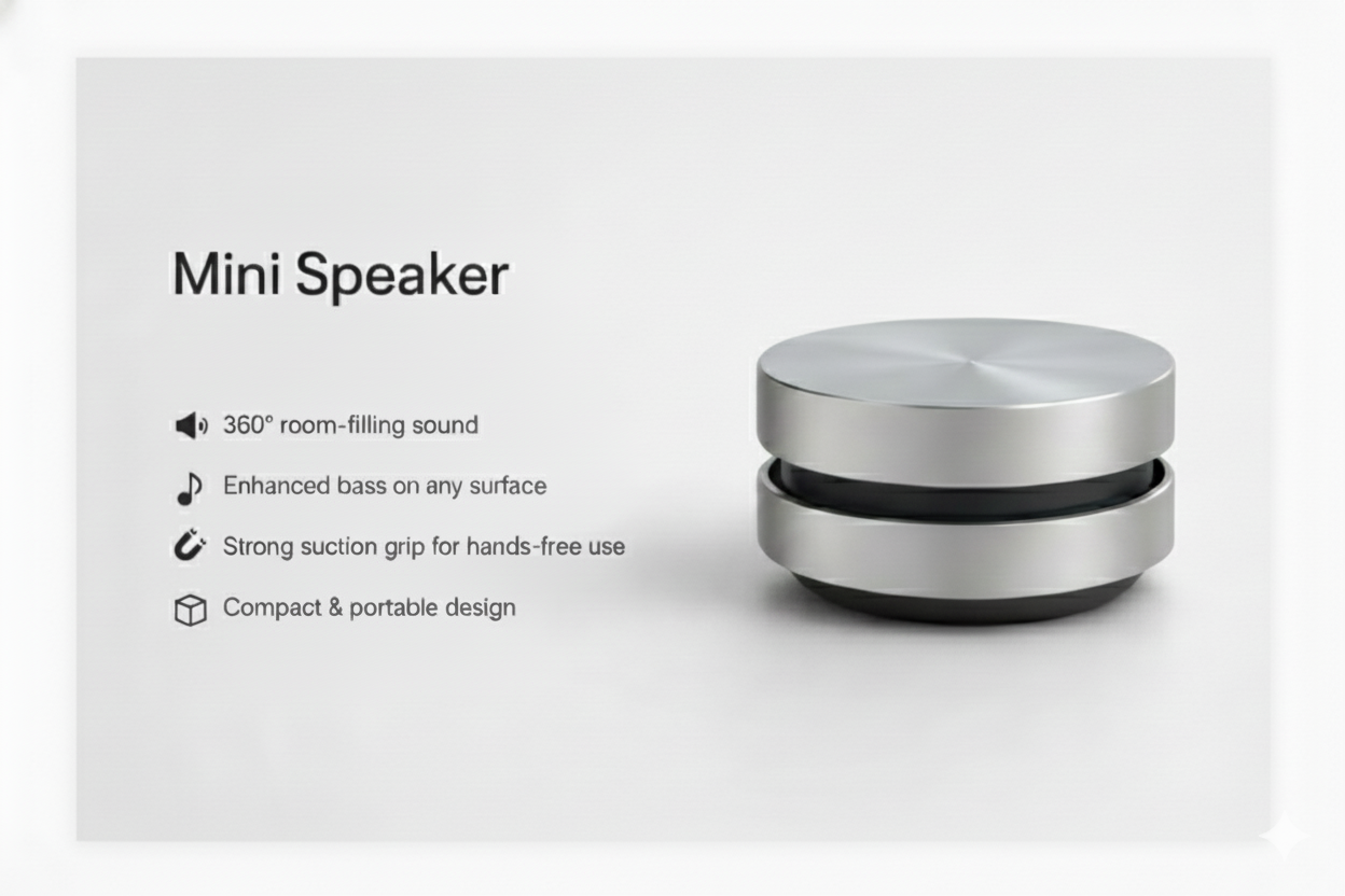 StickWave Mini Speaker – Powerful Sound Anywhere